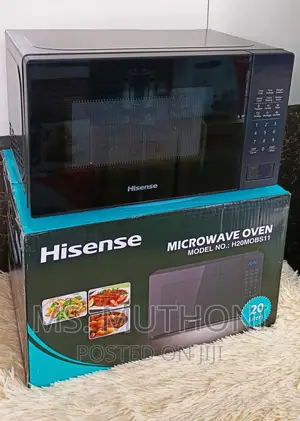 Black 20 Litres Hisense Digital Microwaves*