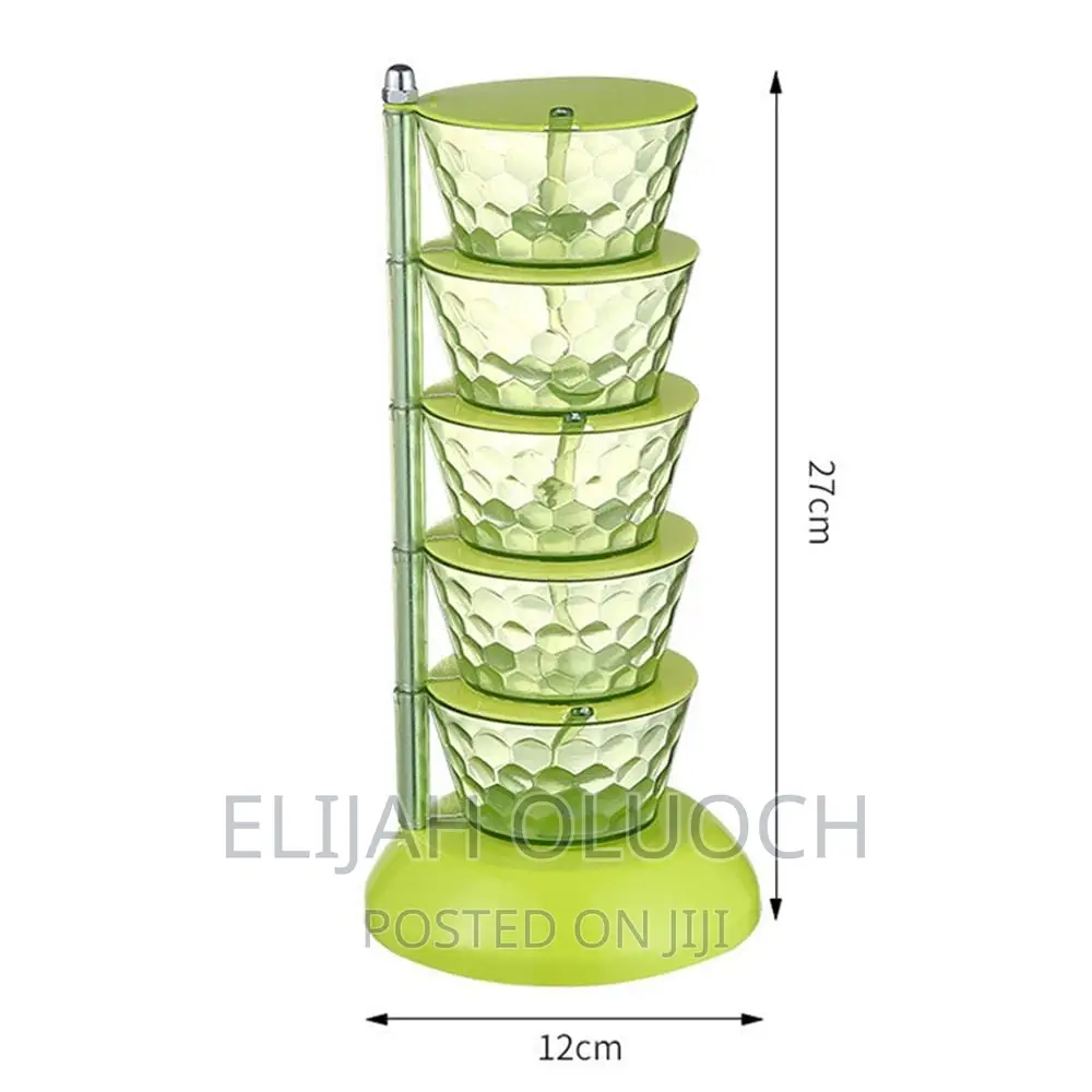 5 Layer Rotating Spice Seasoning
