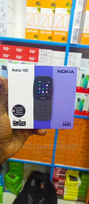 New Nokia 105 Black