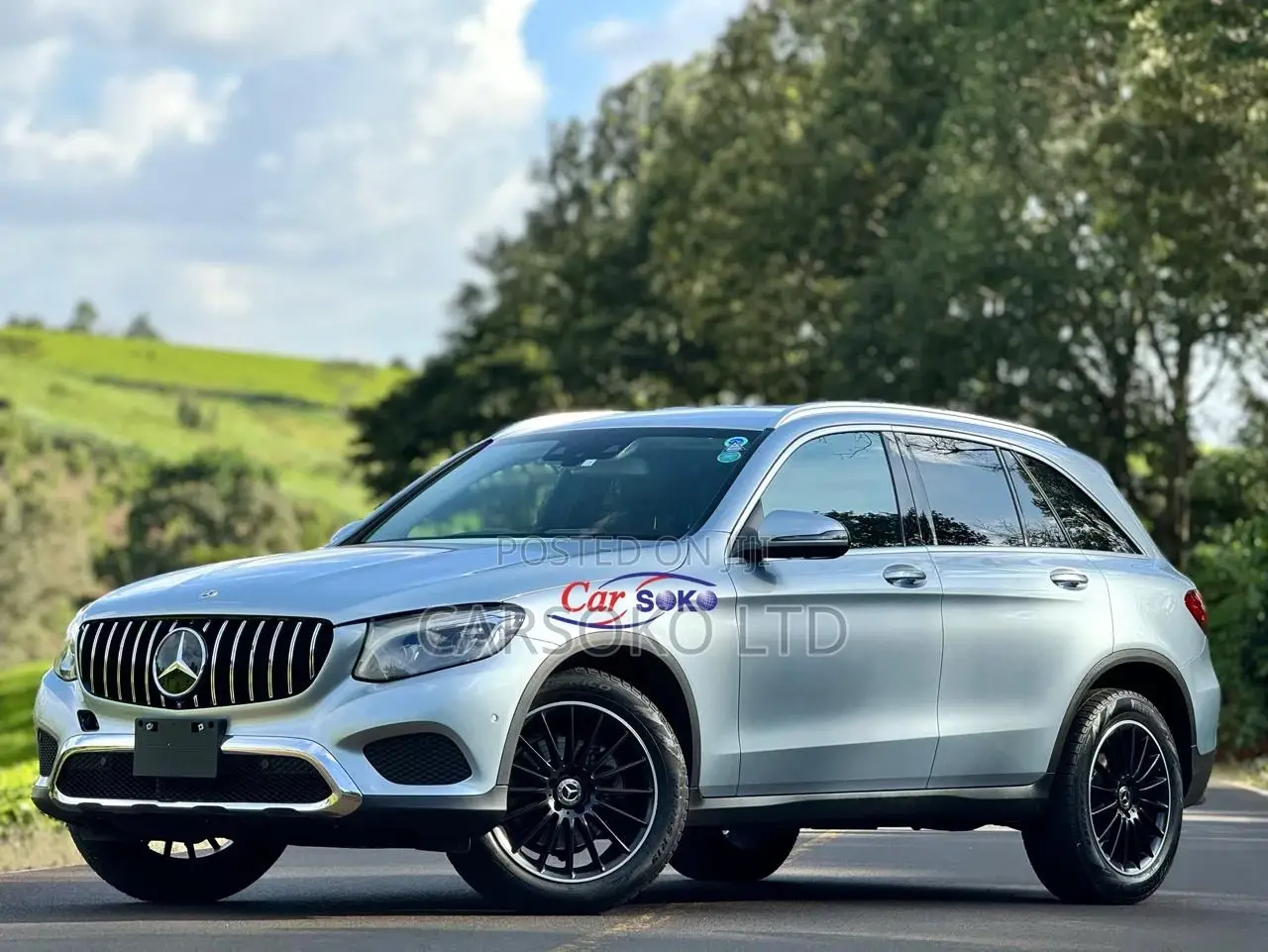 Mercedes-Benz GLC-Class 2017 Silver
