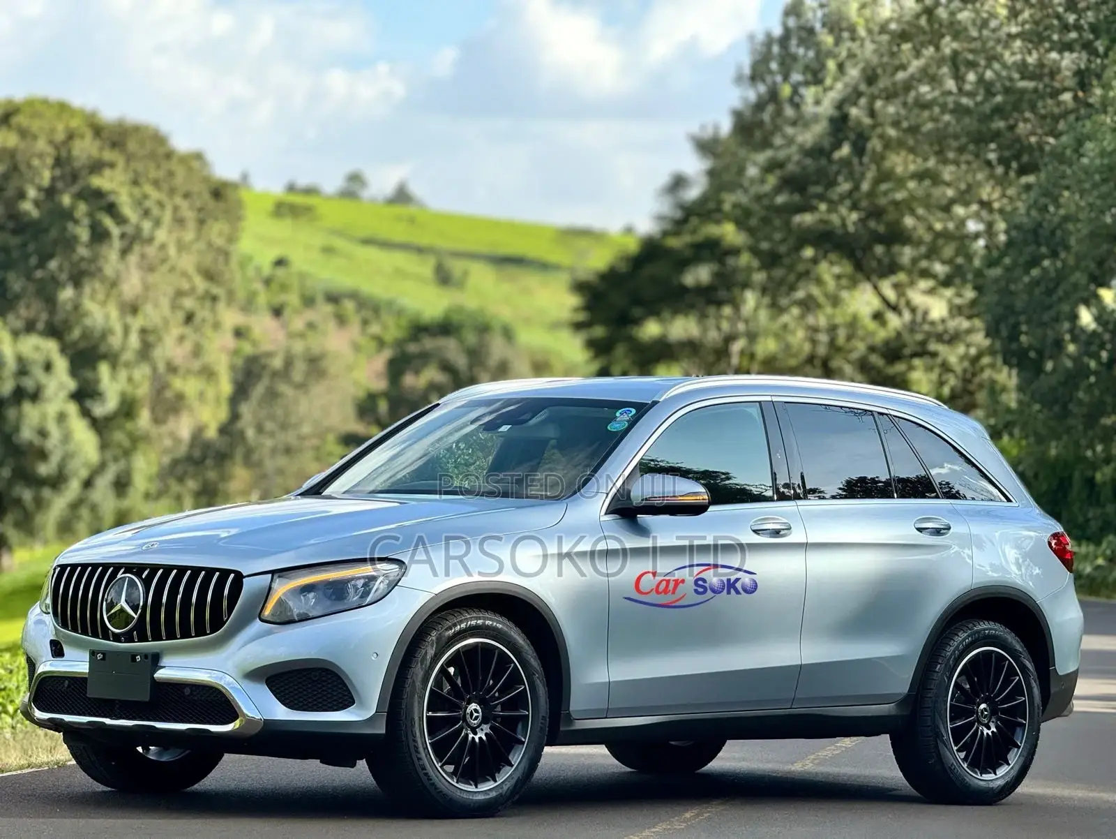 Mercedes-Benz GLC-Class 2017 Silver