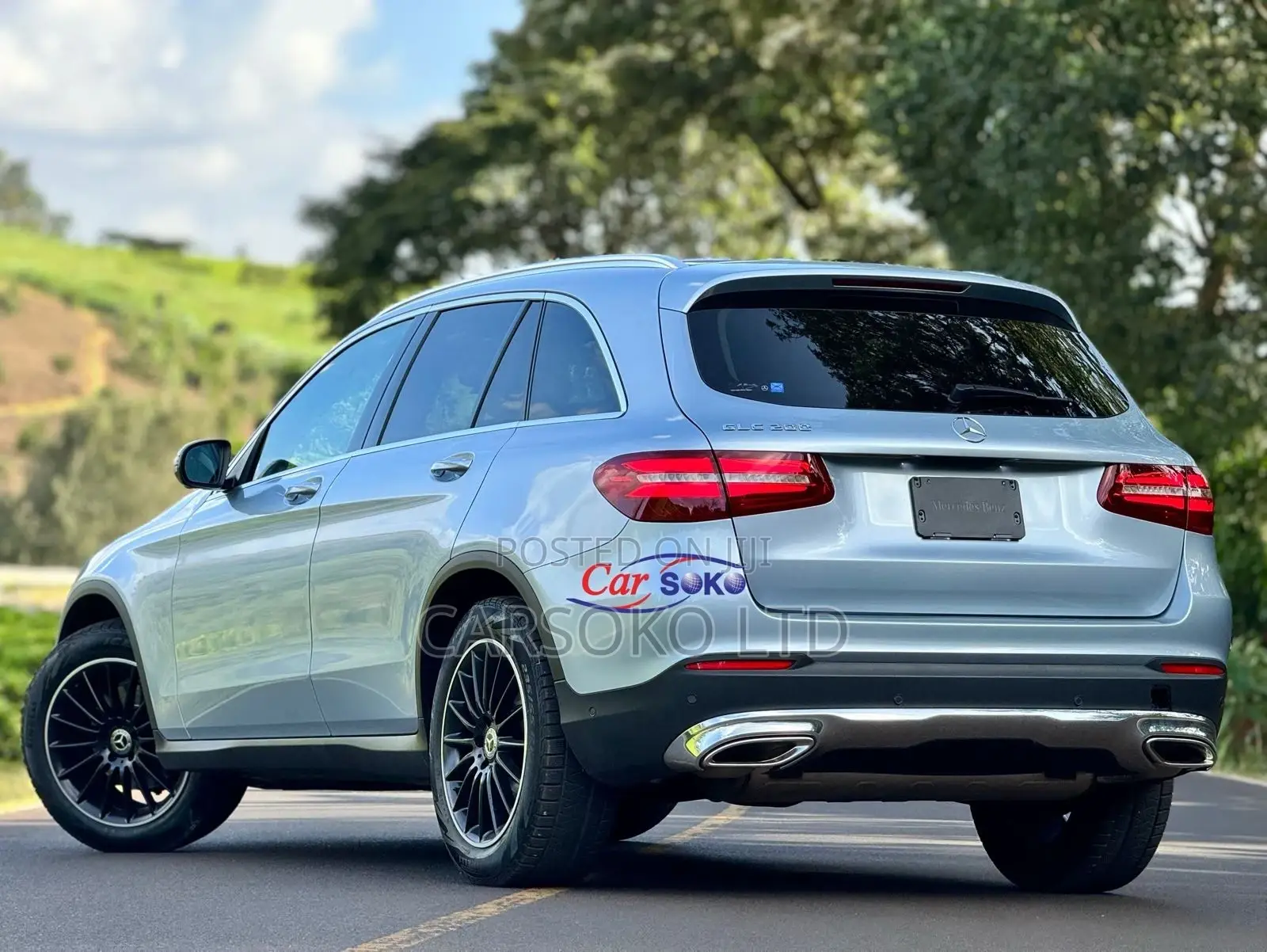 Mercedes-Benz GLC-Class 2017 Silver