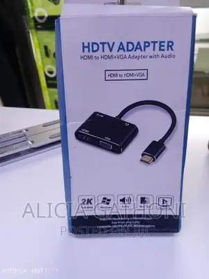 HDMI to HDMI+VGA Adapter