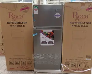 Roch 128litres RFR-160DT-B Double Door Refrigerator