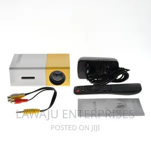 White and Yellow LED Projector