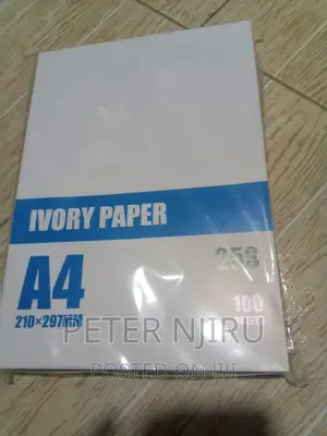 Ivory Paper for Business Cards