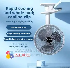 Rechargeable Desktop Fan