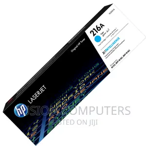 HP 216A Laserjet Toner Cartridge, Cyan, 850 Pages