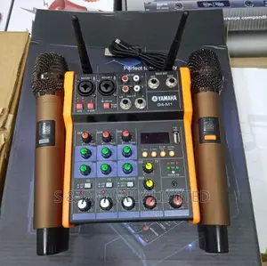 Yamaha 4 Channels Mixer With Wireless Microphone