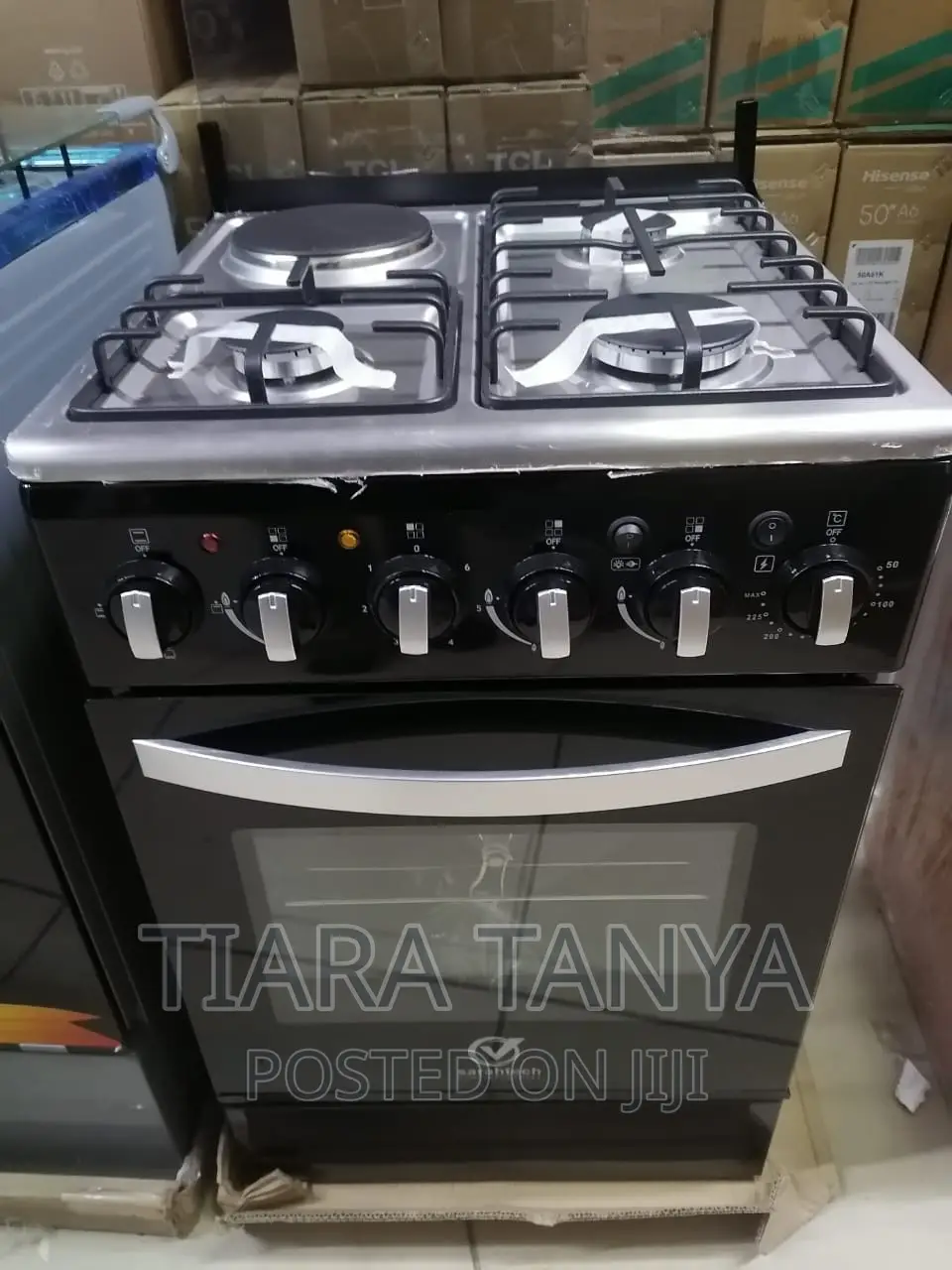 Saratech 50 by 60 3gas and 1 Electric Cooker
