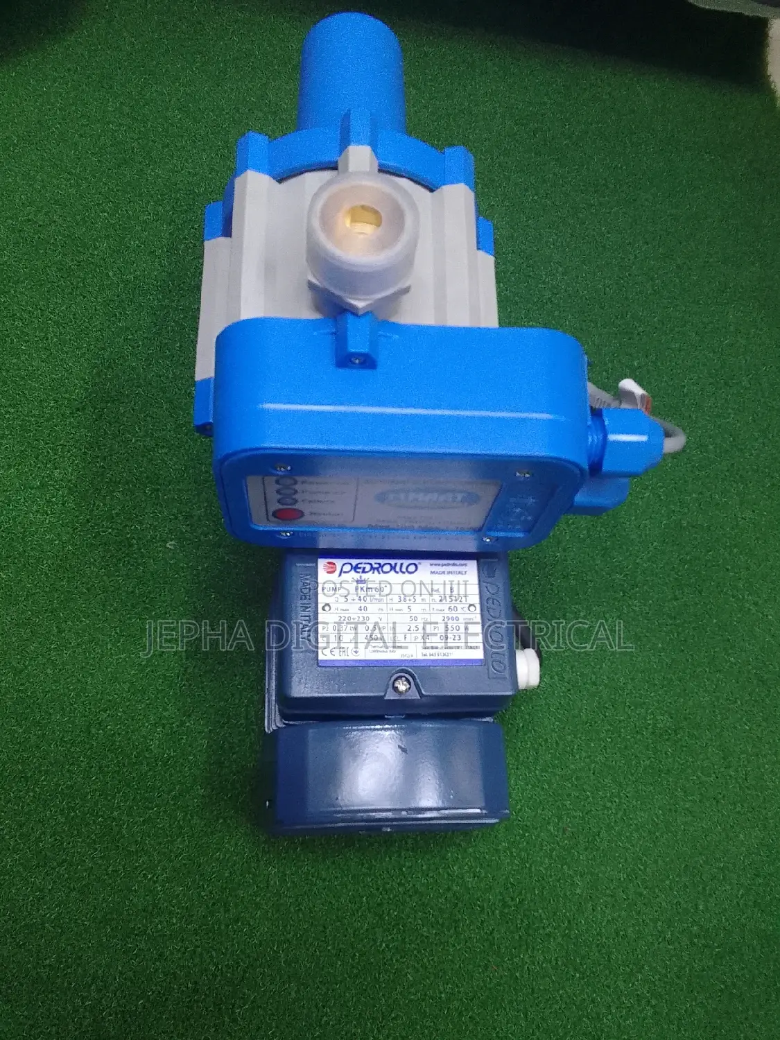 Pedrollo Water Pump +Controller Switch