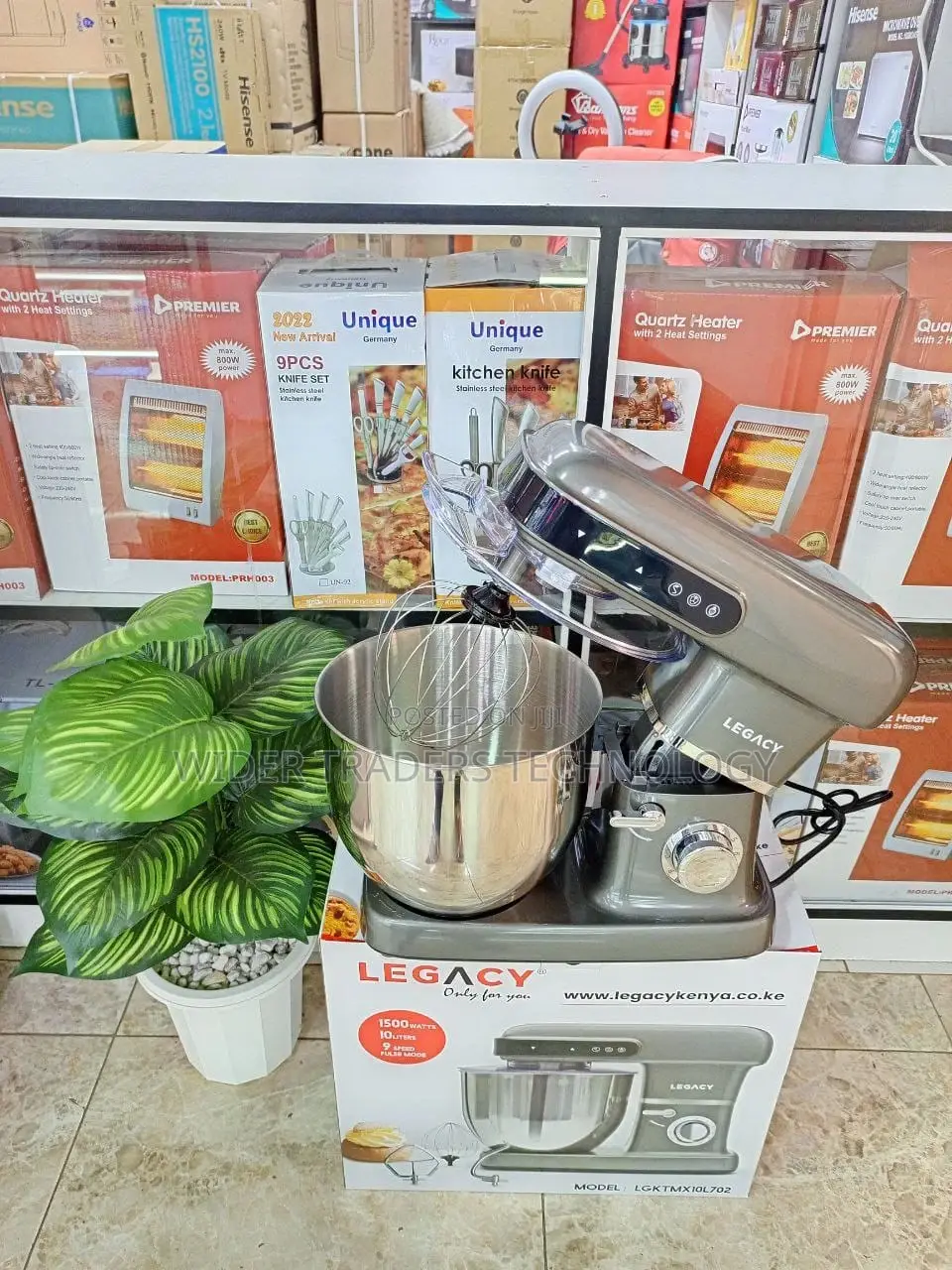 Legacy Stand Mixers 10 Litres With Digital Settings