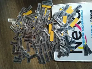 Self Install Aluminum Asset Label Tags