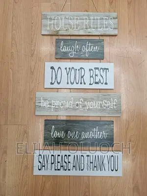 Wooden Wall Hanging Board