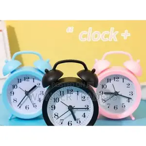 Alarm O'Clock With Larg Analogue Battery