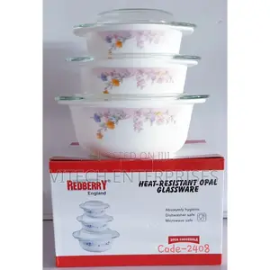 Redberry 3 PCS Set Casserole Serving Dishes