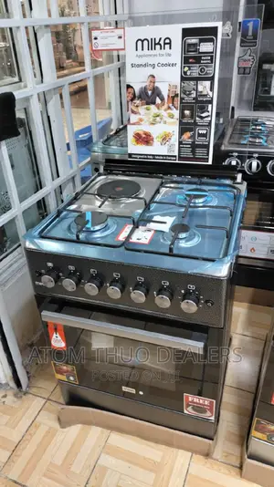 Mika 60×60 MST60PU31DSEM Standing Cooker Electric Oven