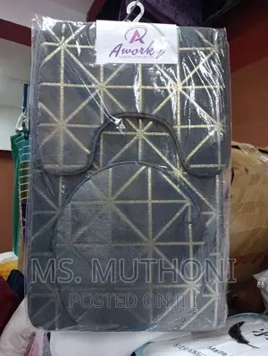 3set Toilet Set Mats Available