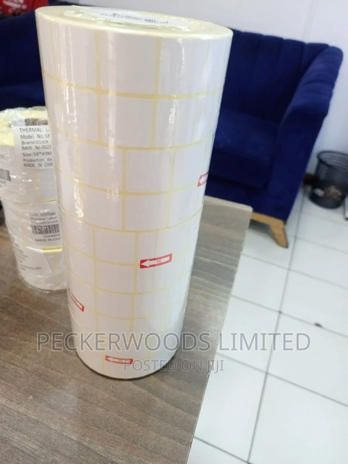 Modern Thermal Label - 5000 Stickers White Thermal Labels