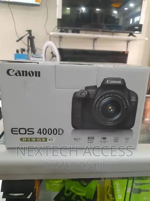 Canon EOS 4000D DSLR Camera Kit With 18-55mm Kit
