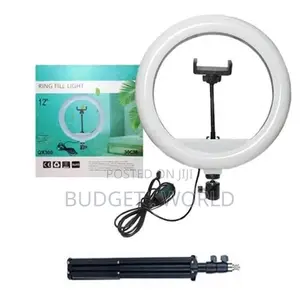 12 Inch Led Ring Light With 2.1m Tripod Stand-12 Inch Led