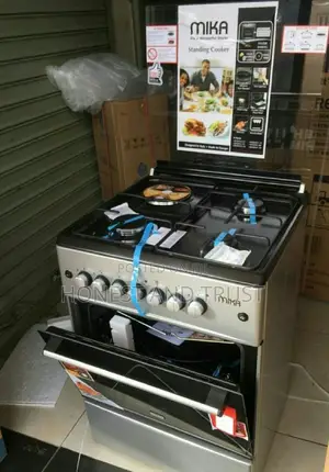 Mika Standing Cooker, 60cm X 60cm, 3 + 1, Electric Oven