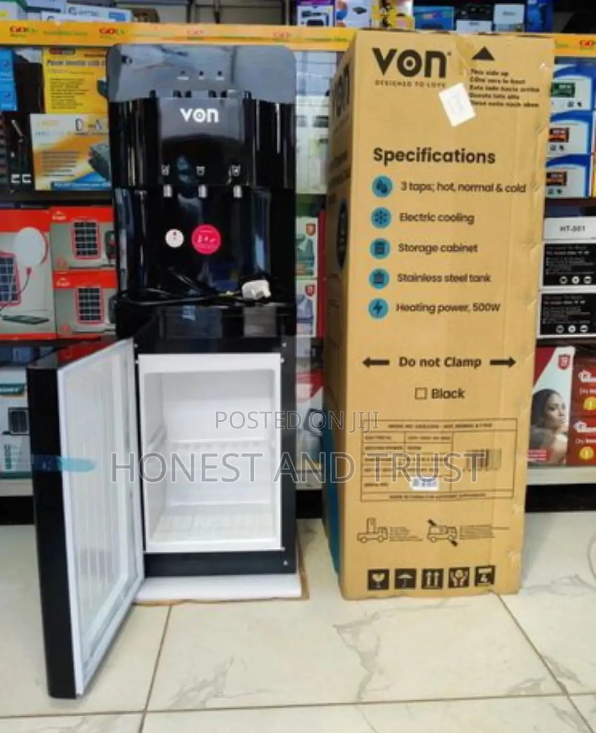Von 3 Taps Water Dispenser