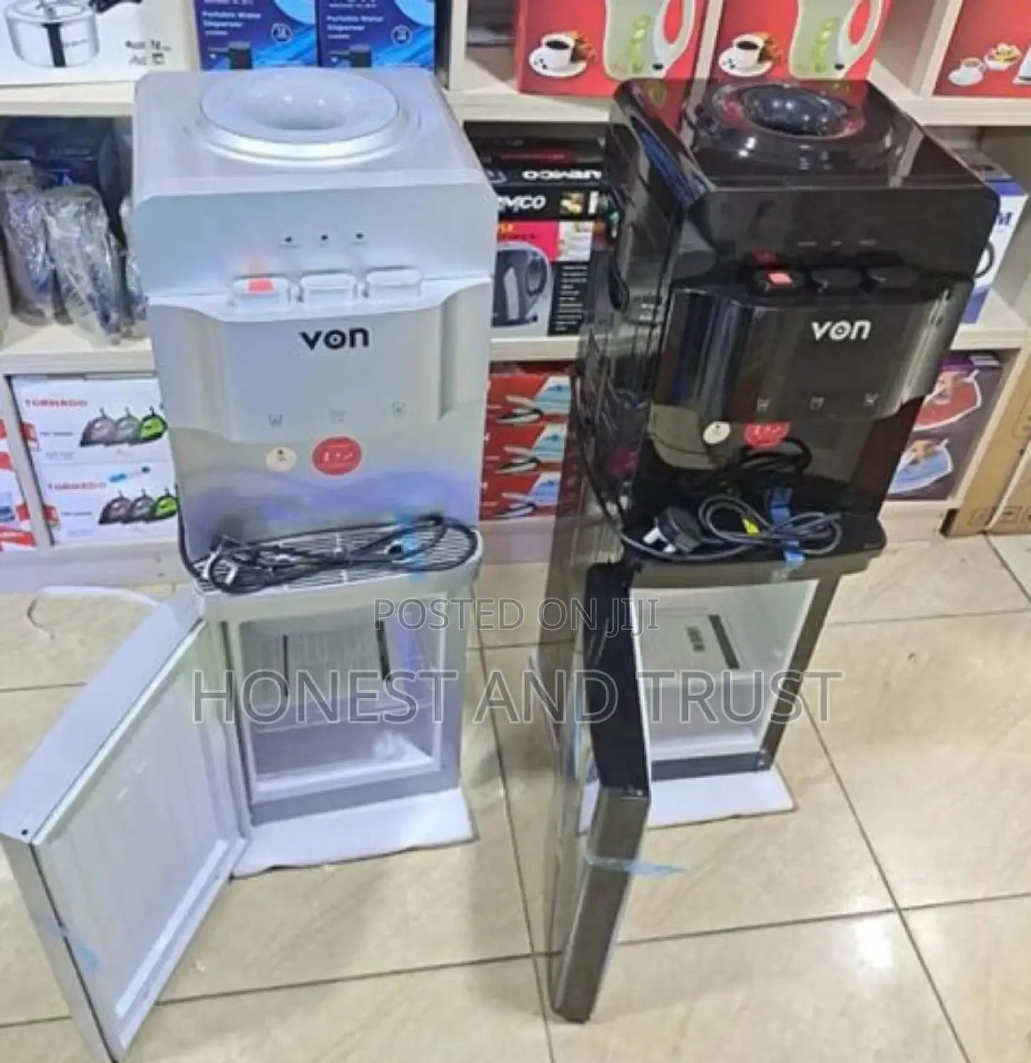 Water Dispenser Black or White Von
