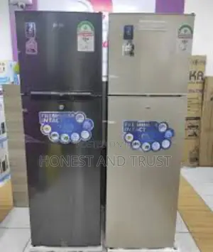 Mika Fridge, 168L, 2 Door Top Mount Freezer,