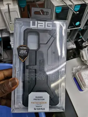 UAG Pathfinder Samsung Galaxy S20 Plus Protective Case-Black