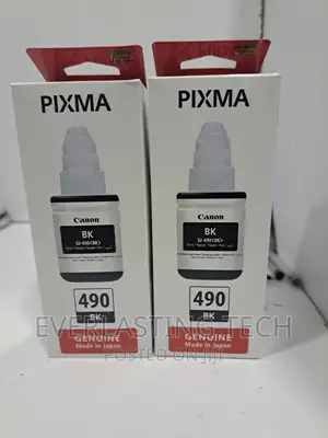 .Canon Ink Bottle Gi-490 Black – 135ml