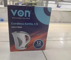 Cordless Kettle Vskl17bnk White and Black
