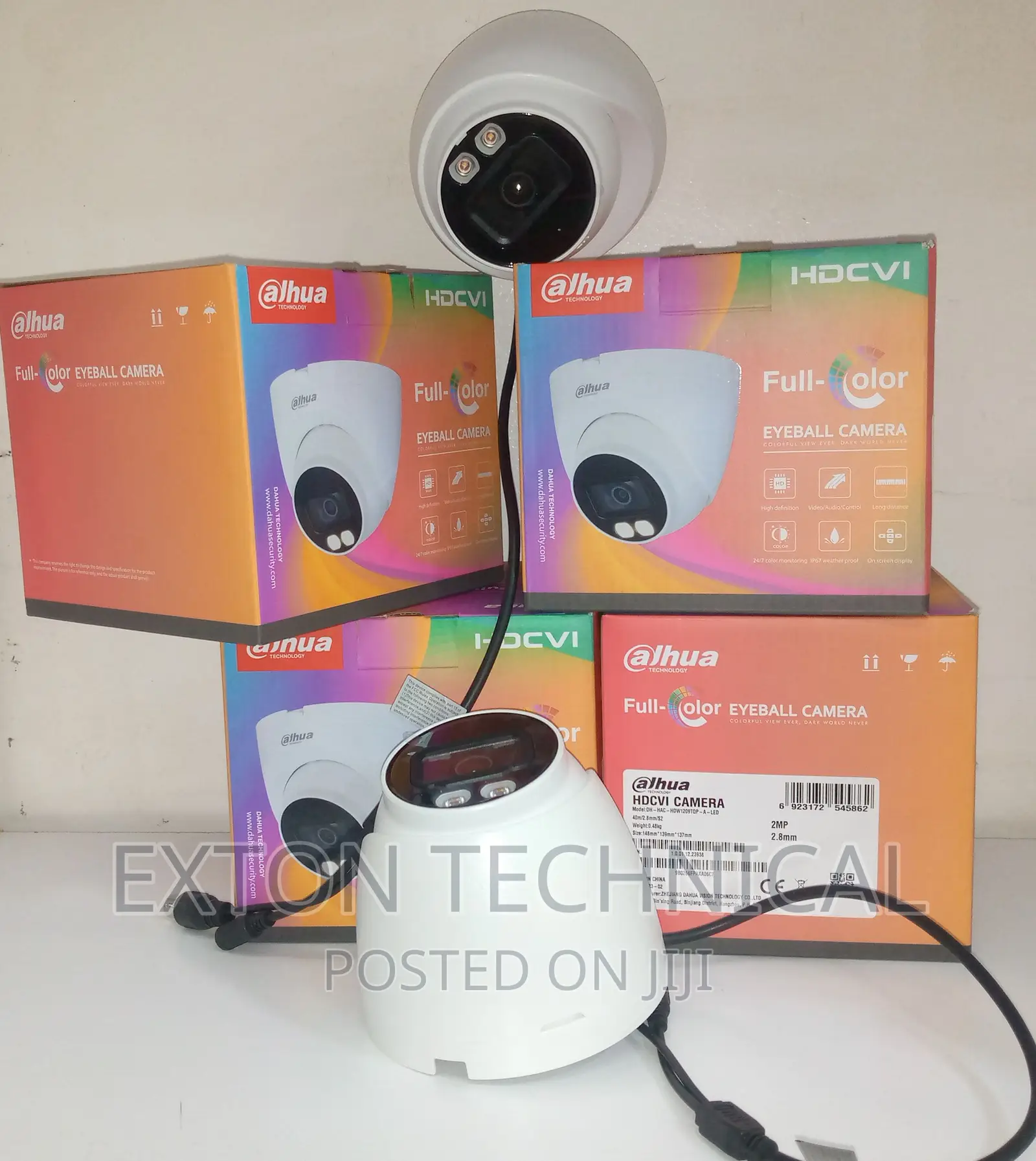 Dahua 2mp Full Color Dome Camera 40m