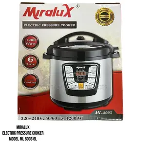 Miralux Electric Pressure Cooker Model ML 8003 6L