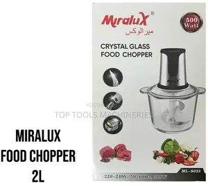 Miralux Stainless Steel Food Chopper 3L