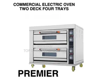 Commercial Premier Electric Oven Two Decks Four Trays