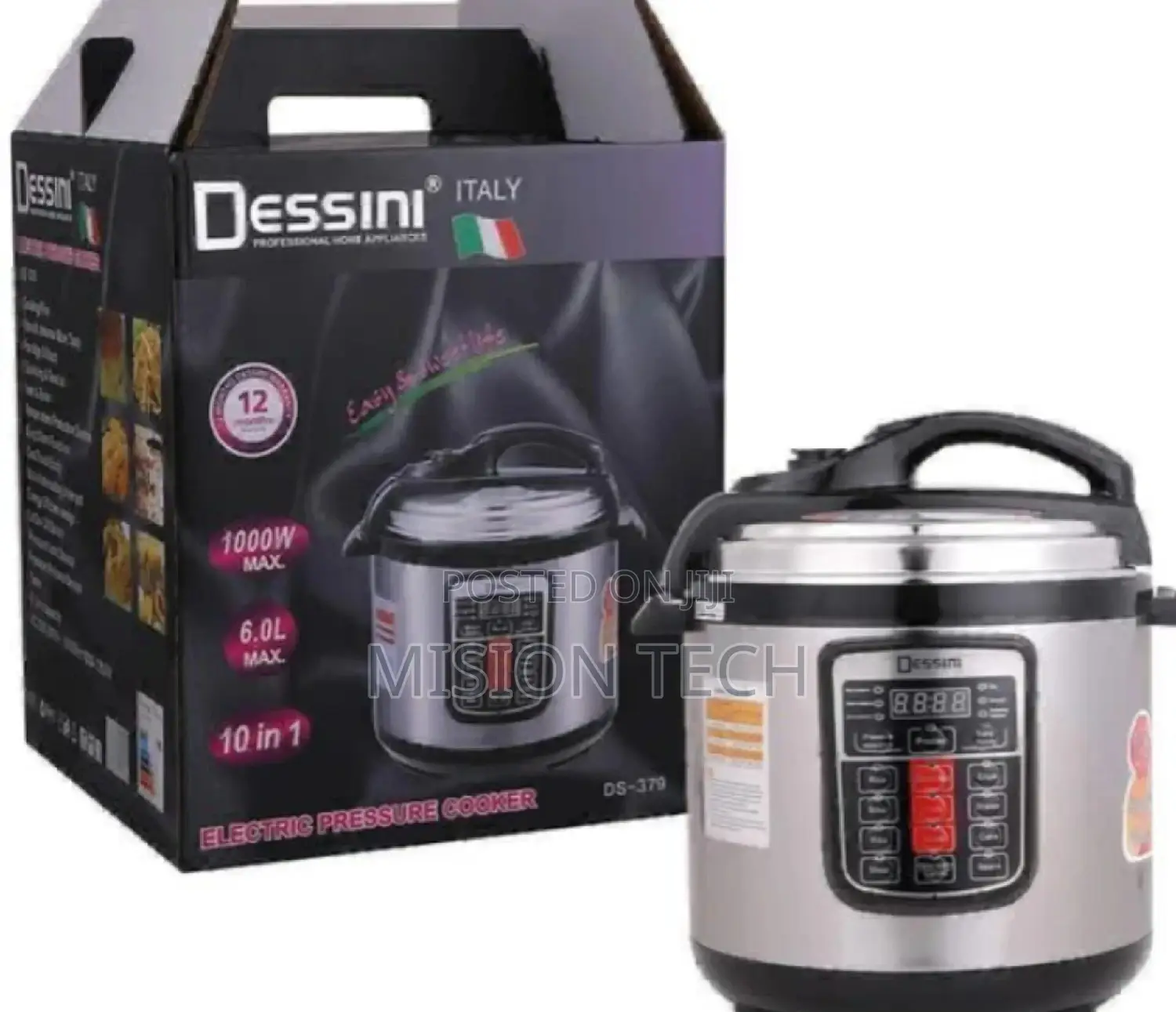 Dessini 6 LTRS Pressure Cooker