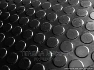 Round Button Rubber Floor/ Coin Rubber Flooring Mat