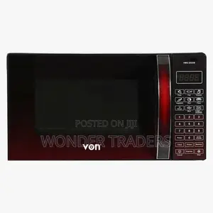 Von VAMG-20DGB 20L Microwave Oven Grill - Black