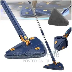Self Squeezing High Wall Soft Expandable Triangular Mop