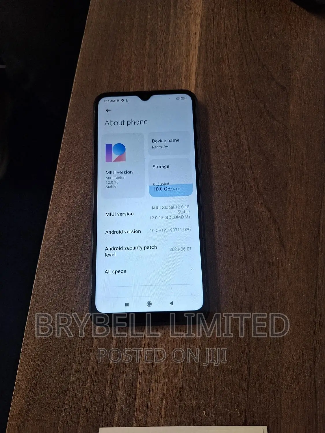 Xiaomi Redmi 9A 32 GB Black
