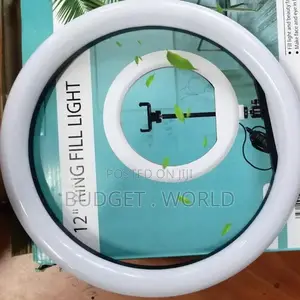 Low Budgetring Light 12 Inches With 2.1tripod. 3 Modes Light