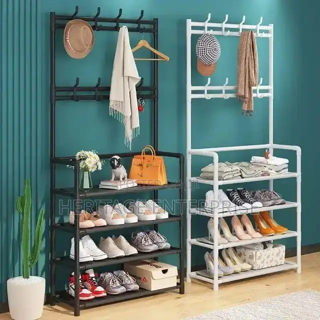Shoe Rack With Hanger