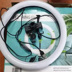 12 Inch Ring-Light and a Stand-Selfie Ring Light With Tripo