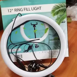 #12 Inch Led Ring Light With 2.1m Tripod Stand and Adapter^