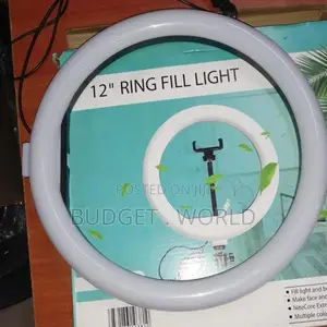 --12 Inch Led Ring Light With 2.1m Tripod Stand and Adapter