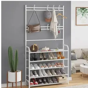 Shoe Rack With Hanger