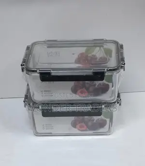 2 PCS Borrosilicate Storage Bowl