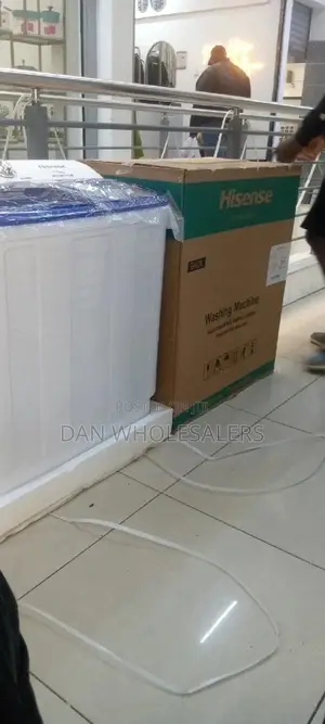 Hisense WSQB753W - 7.5kg Twin Tub Washing Machine - White