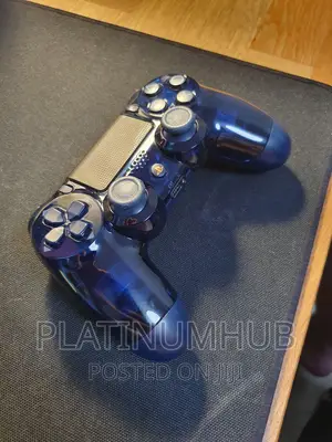 Crystal Blue Controller Play Station 4 J8f